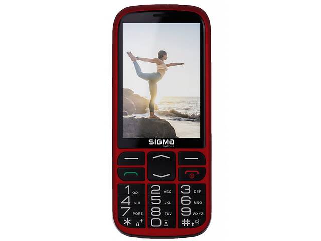 Мобильный телефон Sigma Comfort 50 Optima Red (4827798122228)