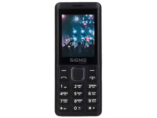 Мобільний телефон Sigma mobile X-style 25 Tone Dual Sim Black