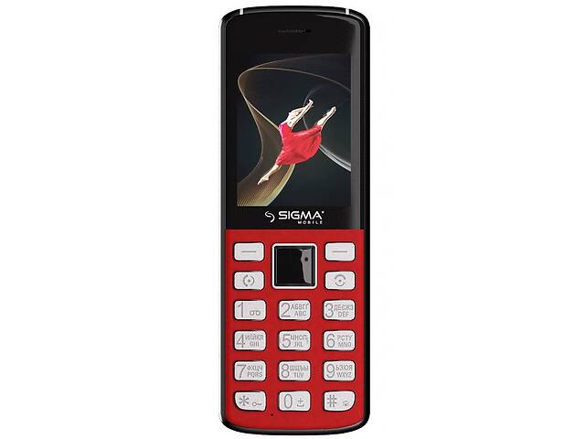 Мобильный телефон Sigma X-style 24 Onyx Red (4827798324622)