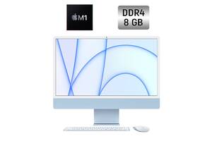 Моноблок Б-класс Apple iMac M1 2021 / 24' (4480x2520) IPS / Apple M1 (8 ядер по 3.2 GHz) / 8 GB DDR4 / 256 GB SSD / A...