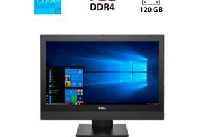 Моноблок Dell Optiplex 5250 AIO / 22' (1920x1080) IPS / Intel Core i3-7100 (2 (4) ядра по 2.4 GHz) / 4 GB DDR4 / 120...