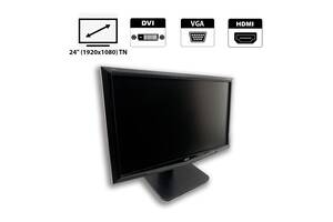 Монитор Acer G245H / 24' (1920x1080) TN / 1x VGA, 1x DVI / 1x HDMI