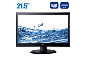 Монитор AOC e2250Swda / 21.5' (1920x1080) TN / DVI, VGA / VESA 75x75 / Встроенные колонки