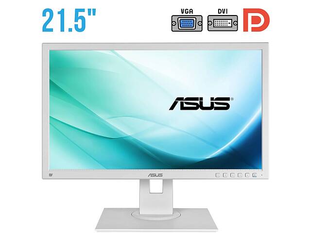 Монитор Asus BE229QLB White / 21.5' (1920x1080) IPS / VGA, DVI, DisplayPort, USB, Audio / VESA 100x100 / Встроенные к...