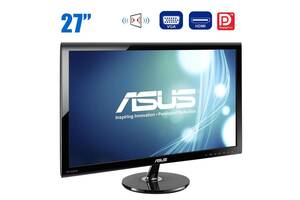 Монитор Asus VS278Q / 27' (1920x1080) TN / VGA, DisplayPort, HDMI / VESA 100x100 / Встроенные колонки 2x 2W