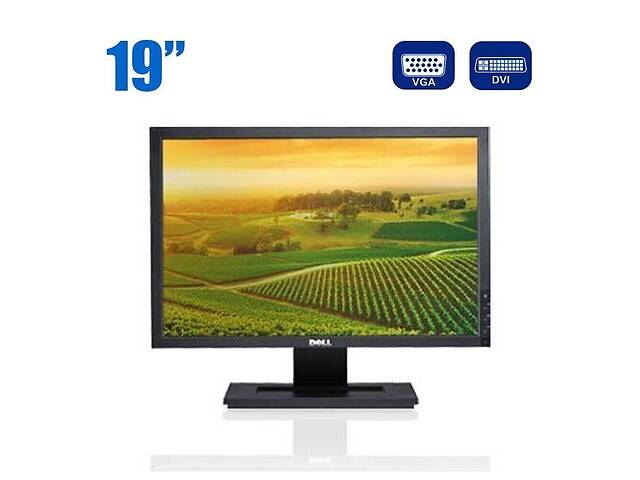 Монитор Б-класс Dell 1909Wf Black / 19' (1440x900) TN / VGA, DVI / VESA 100x100