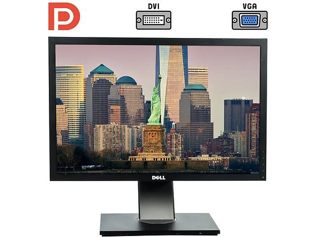 Монитор Б-класс Dell P2210f / 22' (1680x1050) TN / DisplayPort, DVI, VGA, USB / VESA 100x100