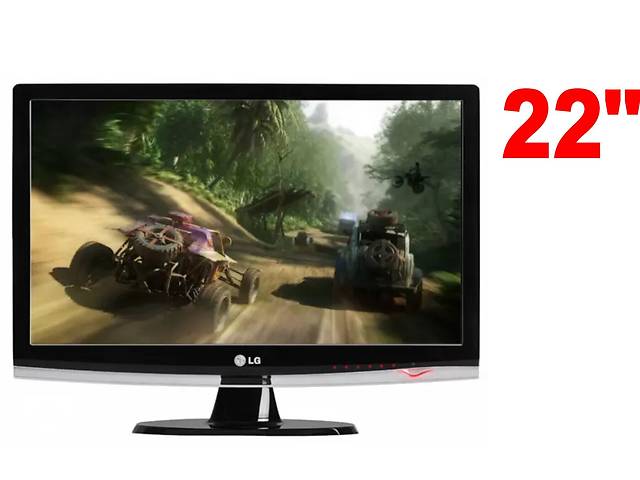 Монитор Б-класс LG W2253S-PF Black / 22' (1920x1080) TN / 1x VGA