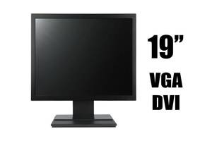 Монитор черный 19' (1280x1024) / VGA, DVI / Разные бренды