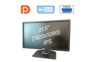 Монитор Dell P2214Hb / 21.5' (1920x1080) IPS / VGA, DisplayPort, DVI, USB 2.0 / VESA 100x100