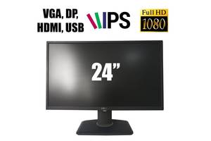 Монітор Dell P2417h/24' (1920x1080) IPS/VGA, DisplayPort, HDMI, USB 3.0/VESA 100x100