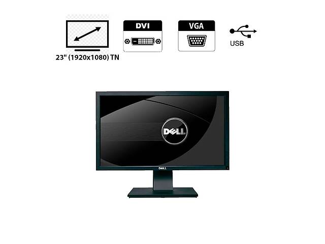 Монитор Dell Professional P2311H / 23' (1920x1080) TN WLED / DVI, VGA, USB