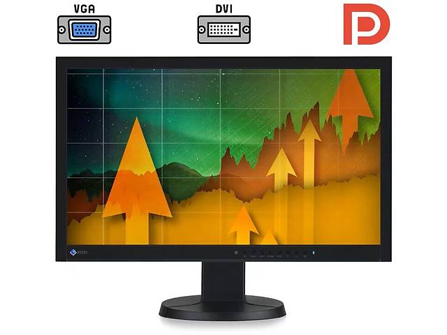 Монитор Eizo FlexScan EV2335W / 23' (1920x1080) IPS / VGA, DVI, DisplayPort, Audio / Встроенная колонка 1x 0.5W / VES...