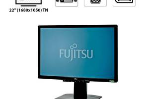 Монитор Fujitsu B22W-6 / 22' / 1680×1050 / DVI, DP, VGA, USB HUB 2.0x4