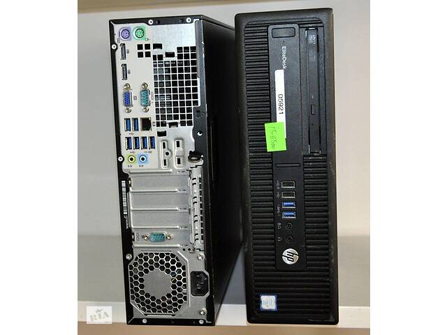 Б/у Компьютер HP EliteDesk 800 G2 SFF| Core i5-6500| 16 GB RAM| 240 GB SSD NEW + 320 GB HDD| HD 530
