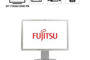 Монитор Fujitsu B24w-6 / 24' (1920x1200) TN / USB 2.0, DVI, DisplayPort, VGA, Audio / Встроенные колонки