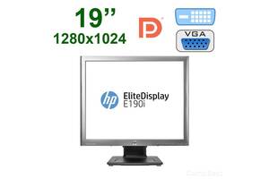 Монитор HP E190i / 19' (1280x1024) IPS / USB, VGA, DVI, DisplayPort