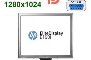 Монитор HP E190i / 19' (1280x1024) IPS / USB, VGA, DVI, DisplayPort