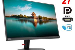 Монитор Lenovo ThinkVision P27h-10 / 27' (2560x1440) IPS / 2x HDMI, 1x USB Type-C, 2x DisplayPort, 4x USB 3.0, 1x Aud...