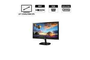 Монитор LG 23MP57VQ / 23' (1920x1080) IPS WLED / 1x DVI, 1x VGA, 1x DP