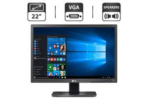 Монитор LG Flatron 22EB23PY-B / 22'' (1680x1050) TN / VGA, DVI, DisplayPort, USB / Встроенные колонки 2x 2W / VESA 10...