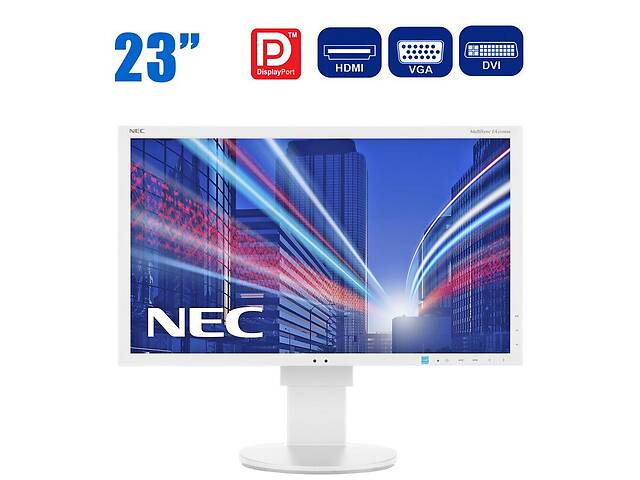 Монитор NEC MultiSync EA234WMi / 23' (1920x1080) IPS / VGA, DVI, HDMI, DisplayPort, USB, Audio / Встроенные колонки 2...