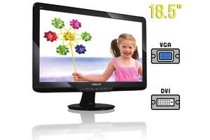 Монитор Philips 192E2 / 18.5' (1366x768) TN / VGA, DVI / VESA 100x100