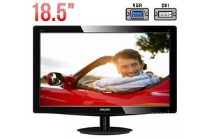 Монитор Philips 196V3L / 18.5' (1366x768) TN / VGA, DVI / VESA 100x100