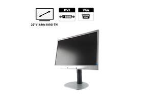 Монитор Philips Brilliance 220B4L / 22' (1680x1050) TN / DisplayPort, DVI, VGA, Audio