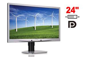 Монитор Philips Brilliance 241B4L / 24' (1920x1080) TN / 1x DisplayPort, 1x DVI, 1x VGA, 2x USB, 2x Audio / 2x 1.5W /...