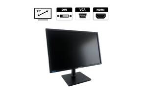 Монитор Samsung S22E450F / 22' (1920x1080) TN / 1x HDMI, 1x DVI, 1x VGA