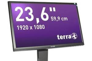 Монитор Wortmann Terra 2455W Pivot / 23.6' (1920x1080) TN / VGA, HDMI, DVI, Audio / VESA 100x100