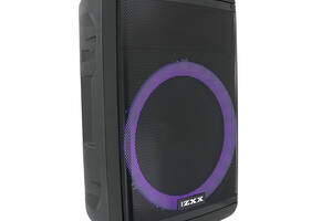 Мощная акустическая система с подсветкой ZXX-7878, 60W, 2 Bluetooth микрофона, встроенный аккум 12B 5A, питание 220в...