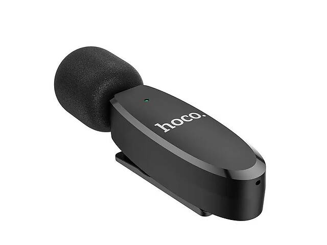 Микрофон петличка беспроводной HOCO L15 Black