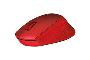 Мышь беспроводная Logitech M330 Silent Plus Red USB (910-004911)