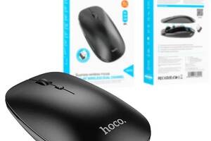 Мышка Hoco GM15 беспроводная | BT3.0+5.0 2.4G 800/1200/1600DPI | для ПК Планшета Смартфона White Черный