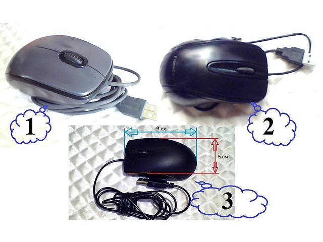 Мышка компьютерная Usb Logitech M-90 & Fc-rx839m & W460194