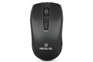 Мышка REAL-EL RM-308 USB Black (EL123200033) (Код товара:13925)