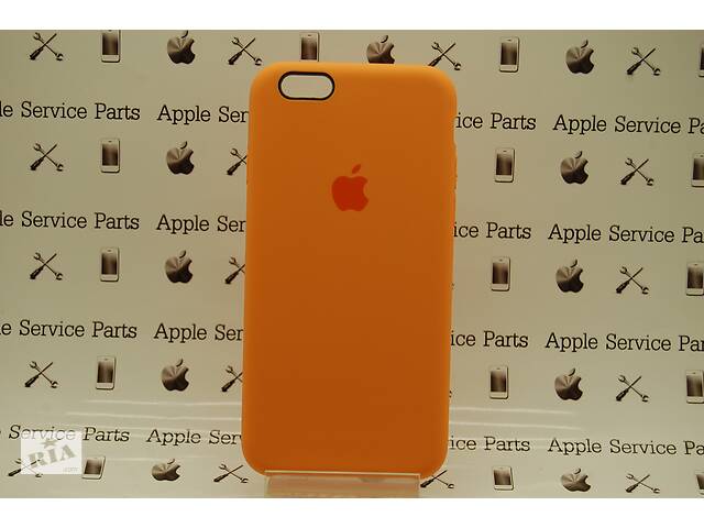 Чехол Silicone Case для Apple iPhone 6, 6S Papaya