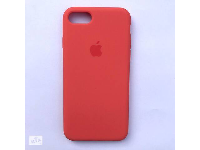 Чехол Silicone Case для Apple iPhone 7, 8 Apricot Orange