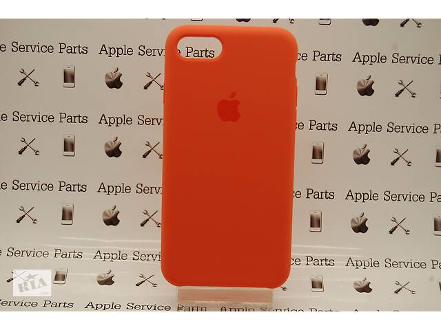 Чехол Silicone Case для Apple iPhone 7, 8 Apricot Orange