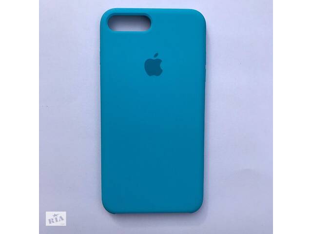 Чехол Silicone Case для Apple iPhone 7 Plus, 8 Plus Sky Blue