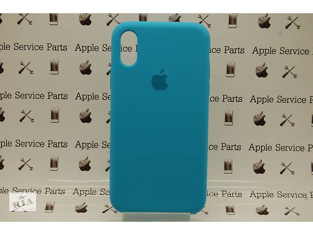 Чехол Silicone Case для Apple iPhone X, XS Sky Blue