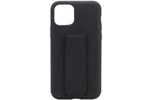 Накладка с Держателем Epik Silicone Case Hand Holder для Apple iPhone 11 Pro (5.8') Матовый / + Функция Подставки / с...