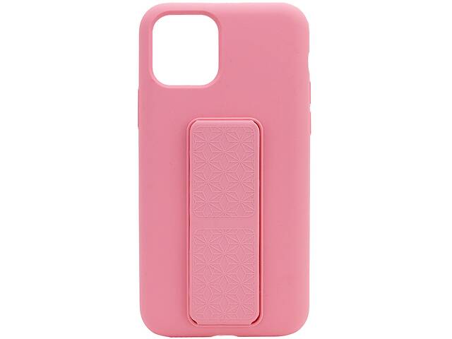 Накладка с Держателем Epik Silicone Case Hand Holder для Apple iPhone 11 Pro Max (6.5') Матовый / + Функция Подставки...