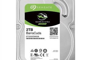 Накопитель HDD SATA 2.0TB Seagate BarraCuda 256MB (ST2000DM008)