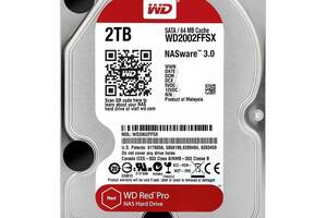 Накопитель HDD SATA 2.0TB WD Red Pro NAS 7200rpm 64MB (WD2002FFSX)