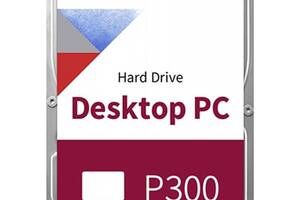 Накопитель HDD SATA 4.0TB Toshiba P300 5400rpm 128MB (HDWD240UZSVA)