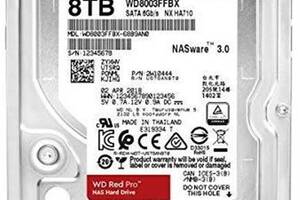 Накопитель HDD SATA 8.0TB WD Red Pro NAS 7200rpm 256MB (WD8003FFBX)