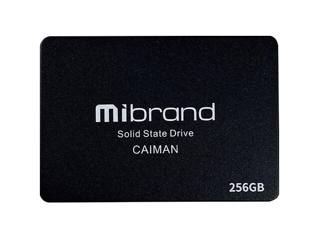 Накопитель SSD 256GB Mibrand Caiman 2.5' 7mm SATAIII Bulk (MI2.5SSD/CA256GB) (Код товара:23781)